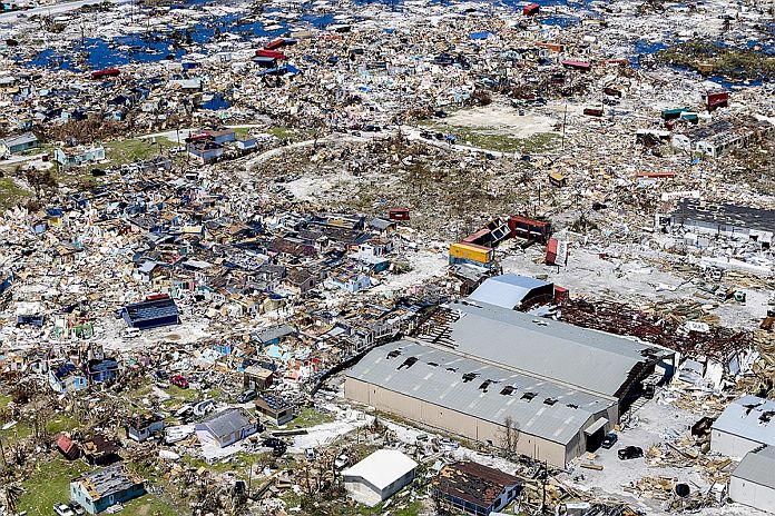Hurricane Dorian Slams Into The Bahamas As Category 5 Storm