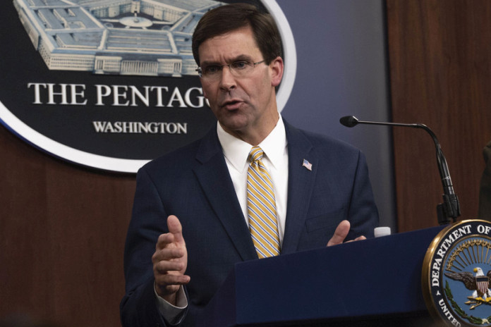Secretary Esper, Chairman of Joint Chiefs Hold Press Briefing