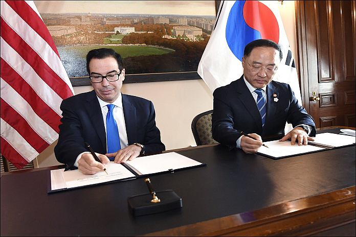 mnuchin_hong Nam-ki