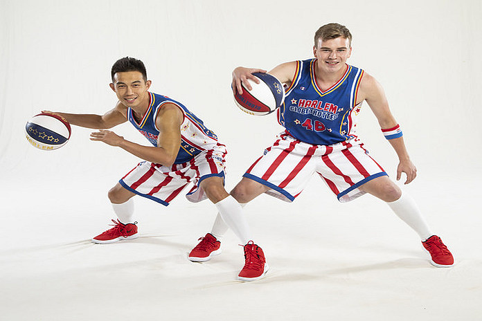 Harlem Globetrotters International Rookie Photo 2020 Pushing the Limits World Tour