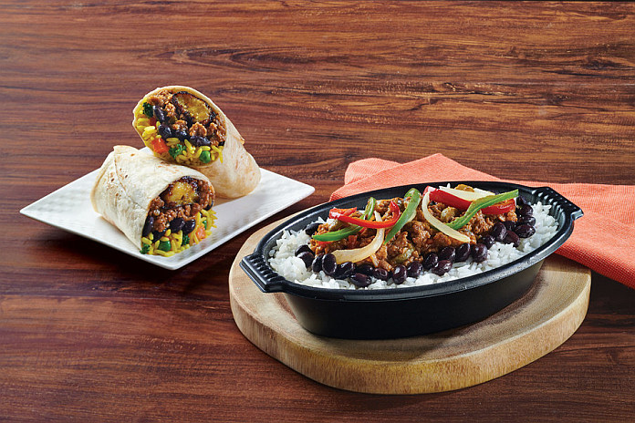 Vegan Tropichop and Wrap