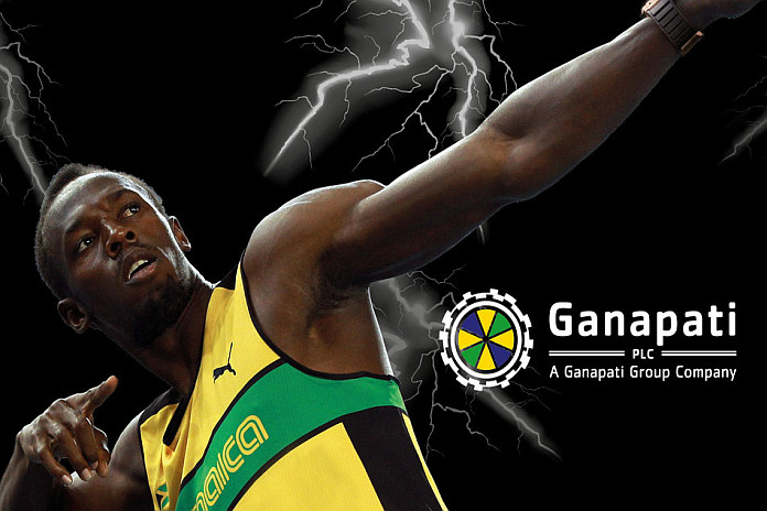 Ganapati Usain Bolt