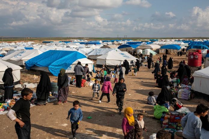 al-Hol tent