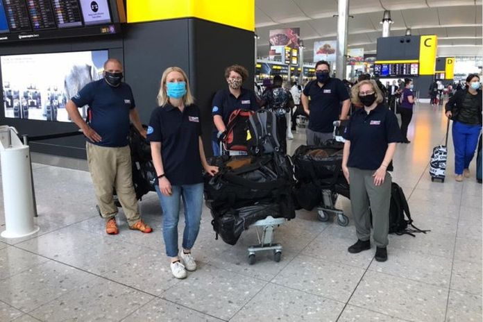 UK medics to beirut