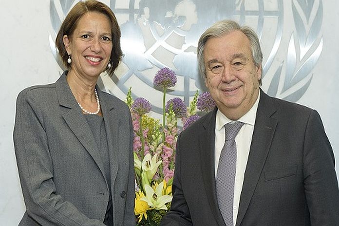 SG with Special Envoy of the Secretary-General on Myanmar