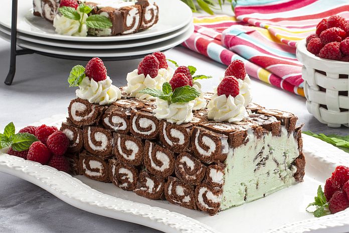 Pinwheel Ice Cream Cake
