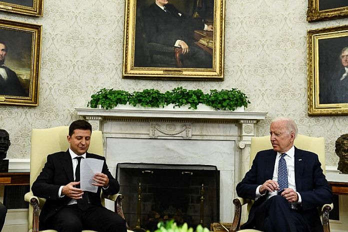 US - Ukrainian leaders