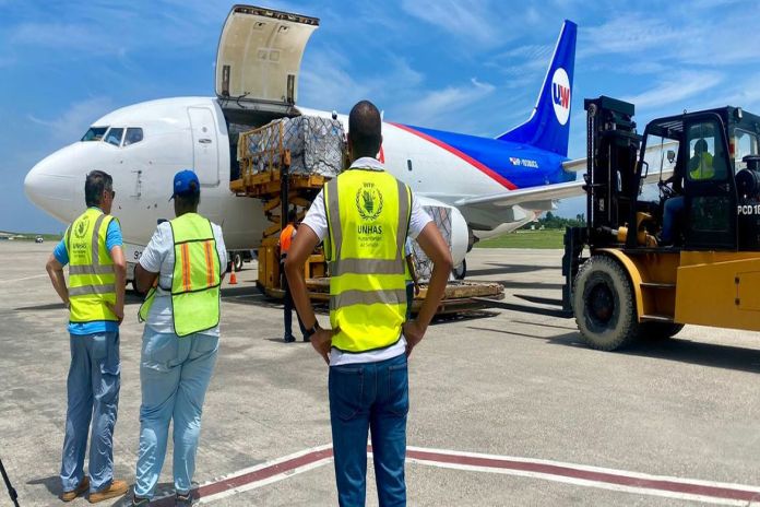 WFP cargo flight