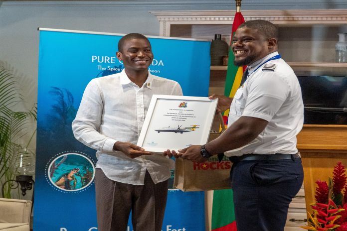 Prime Minister Dickon Mitchell & Captain Charles