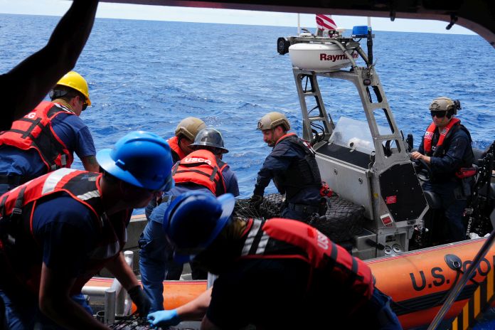 Coast Guard Cutter Munro returns home following contraband offload worth an estimated $440 million interdicted in Eastern Pacific Ocean