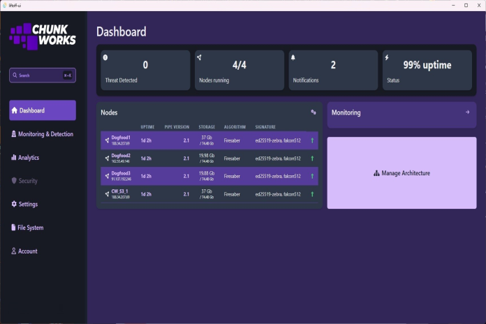 Chuck- Works- dashboard